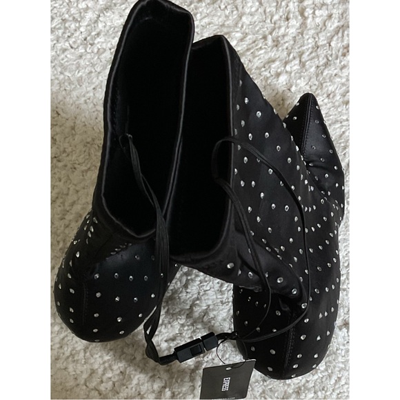 EXPRESS ~Rhinestone Pointed Heel Booties (NWT) - Picture 11 of 12